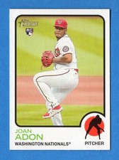 2022 Topps Heritage Joan Adon #688  Baseball Rookie Washington Nationals RC
