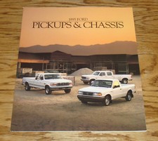 Original 1995 Ford Commercial Truck Pickup Chassis Sales Brochure 95 Original 1995 Ford Commercial Truck Pickup Chassis Sales Brochure 95