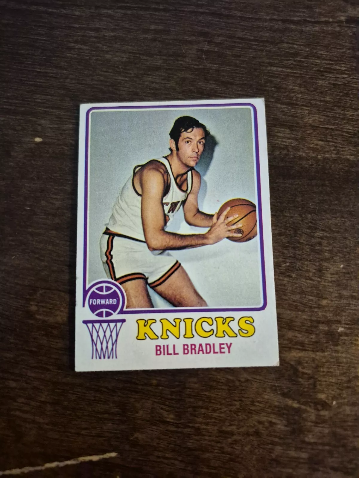 Bill Bradley trading card