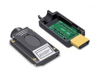 HDMI 2.0 Male Header Breakout Board Terminal Solder Connector w/ Metal Shell DIY