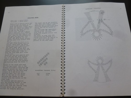 COLOURED LACE and Cross Stitch by Ann Brook - Lacemaking Patterns - Picture 12 of 16