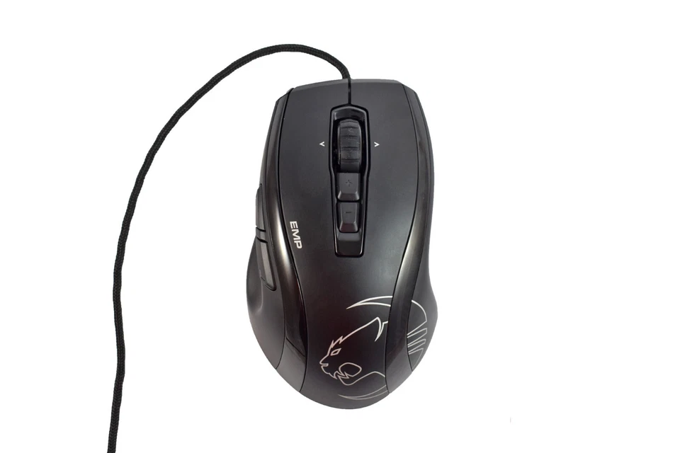 ROCCAT Kone EMP RGB Optical Performance Gaming Mouse, 12,000dpi, black, faulty - Image 4 of 4