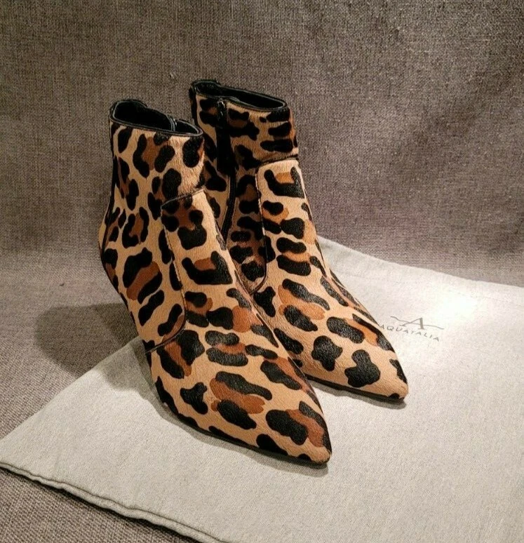 Aquatalia hotsell leopard booties