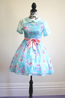 ANGELIC PRETTY ディズニー Disney100 ドレス Disney x Angelic Pretty Apron OP Set (Alice) by Angelic Pretty