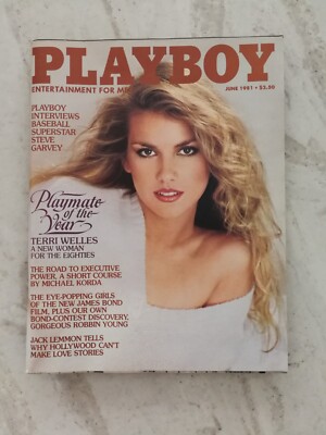 Playboy Magazine June 1981 Playmate Cathy Larmouth - POTY Terri Welles