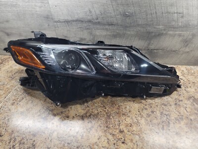 2018 2019 Toyota Camry Headlight  Passenger RightSide LH Head Lamp All Tabs Depo