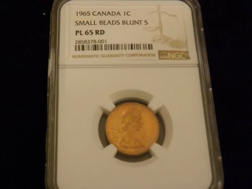1965    1 C                Canada        NGC  PL  65 RD