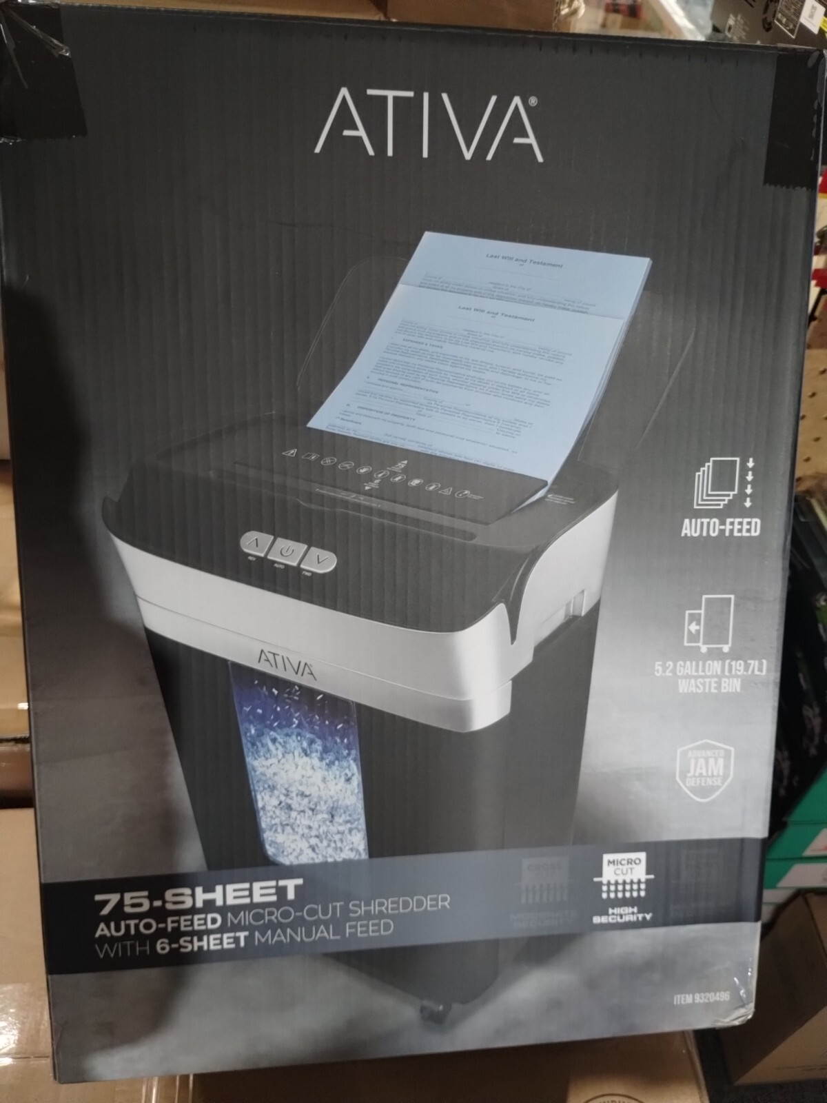 ativa paper shredder eBay