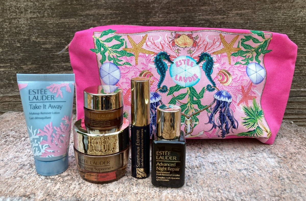 Estee Lauder Revitalizing Supreme Skincare/Cosmetics Gift 6 pc Set