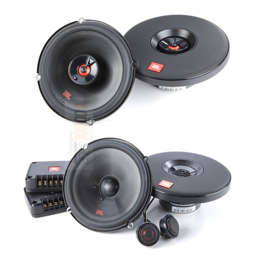 65 компонентные и 65 коаксиальные аудиодинамики JBL Club Series для переднейзадней части автомобиля