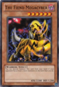 The Fiend Megacyber - DEM1-EN007 - Common x3 - Near Mint