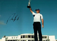 Padraig HARRINGTON Signed Autograph 16x12 Photo Carnoustie GOLF + Dealer COA