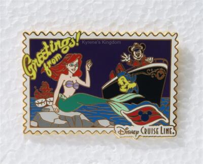 DCL DISNEY CRUISE LINE GREETINGS ARIEL CAPTAIN MICKEY FLOUNDER