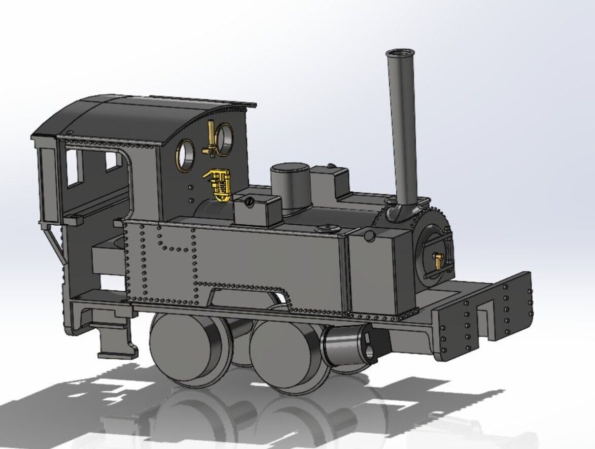 N Scale 0-4-0 W. G. Bagnall Sasayama Class 1 Steam N Scale 0-4-0 W. G. Bagnall Sasayama Class 1 Steam