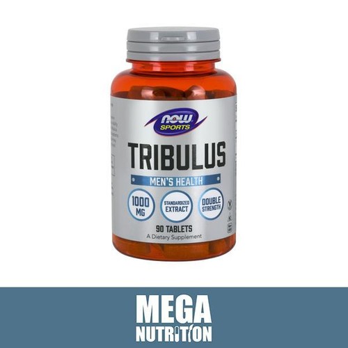 NOW Sports Tribulus Terrestris 1000mg 90 Tabletten | Testo Booster | 45% Saponine