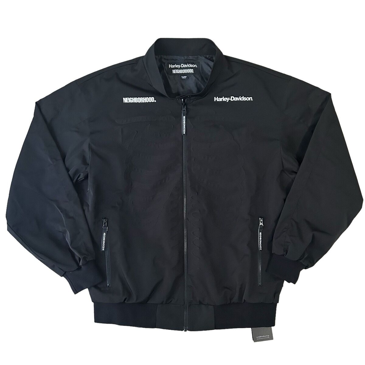 Neighborhood x Harley Davidson Men's Size XL Racing Bones Neighborhood x Harley Davidson Men's Size XL Racing Bones