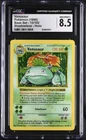 Shadowless Venusaur Holo #15 Pokemon 1999 Base Set Shadowless CGC 8.5 TCG