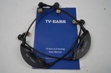 LOT 2 TV-Ears 5.0 Analog Clear Voice with User Manual No Charger WORKING F111
