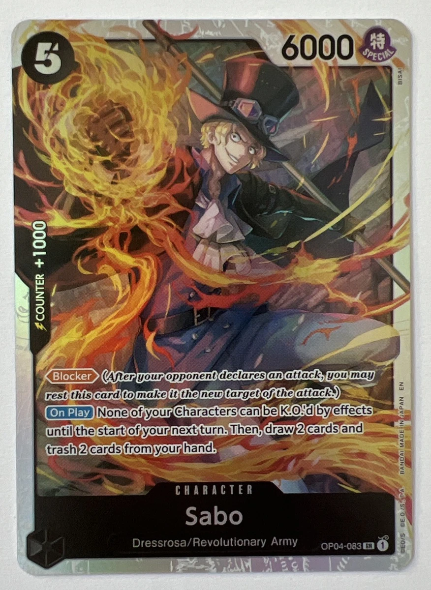 Sabo OP04-083 Kingdoms of Intrigue for sale | eBay