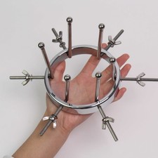 Chastity Device Stretcher Speculum Adjustable Openning Huge Plug Expander BDSM