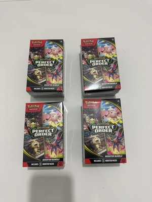 Pokemon Center Mega Evolution - Perfect Order Booster Bundle x4