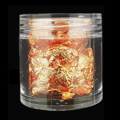 Dazzling Gold Leaf Flakes Gleaming Gold Flakes for Stunning Resin Art and
