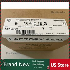 Allen-Bradley AB 1769-L33ER / A CompactLogix 2MB Enet Controller US Free Tax .