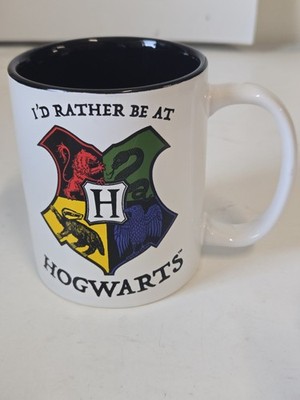Harry Potter  Ceramic Mug 12 oz 'I'd Rather Be At Hogwarts '' Coffee Cup Tea
