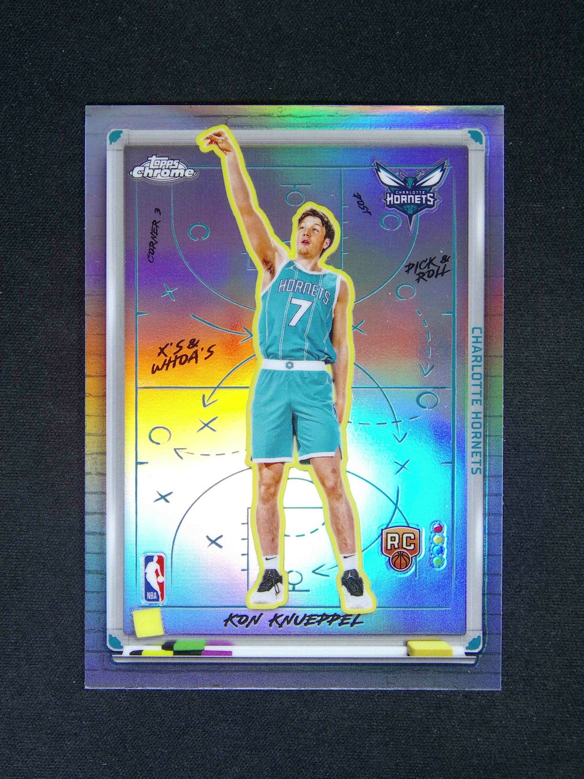 2025-26 Topps Chrome Kon Knueppel RC Rookie Xs & Whoas