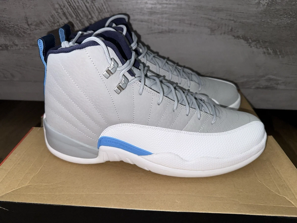 Jordan 12 Retro Grey University Blue for Sale | Authenticity
