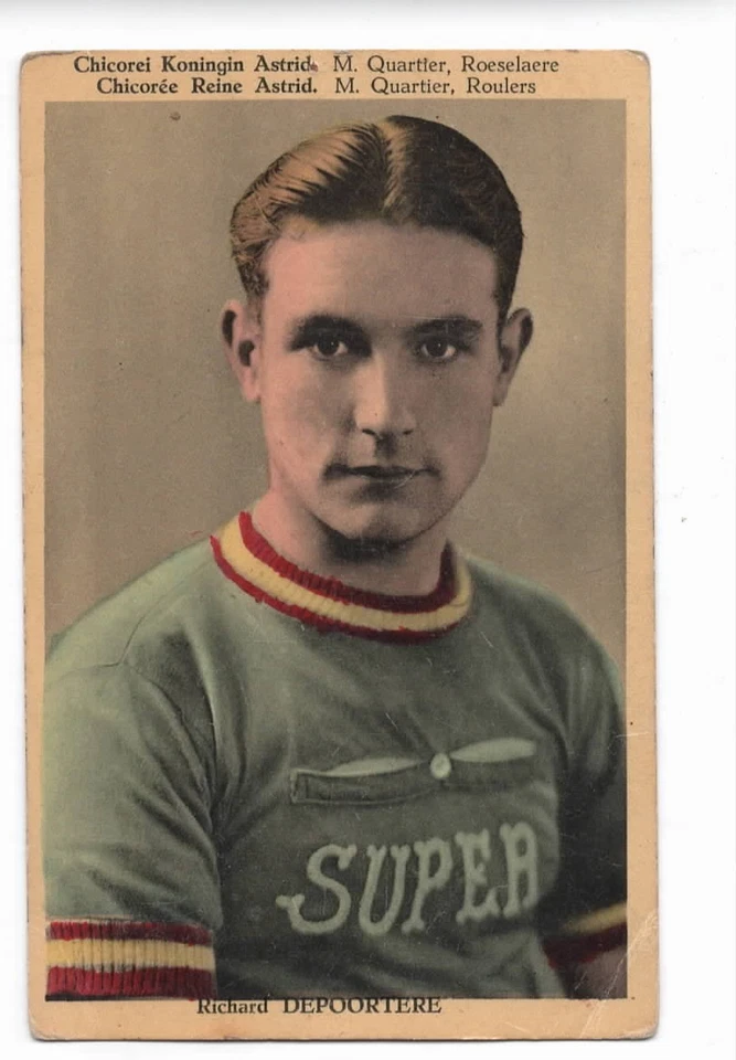 TOUR DE FRANCE CYCLISME RICHARD DEPOORTERE CHICOREE REINE ASTRID - Photo 1/1