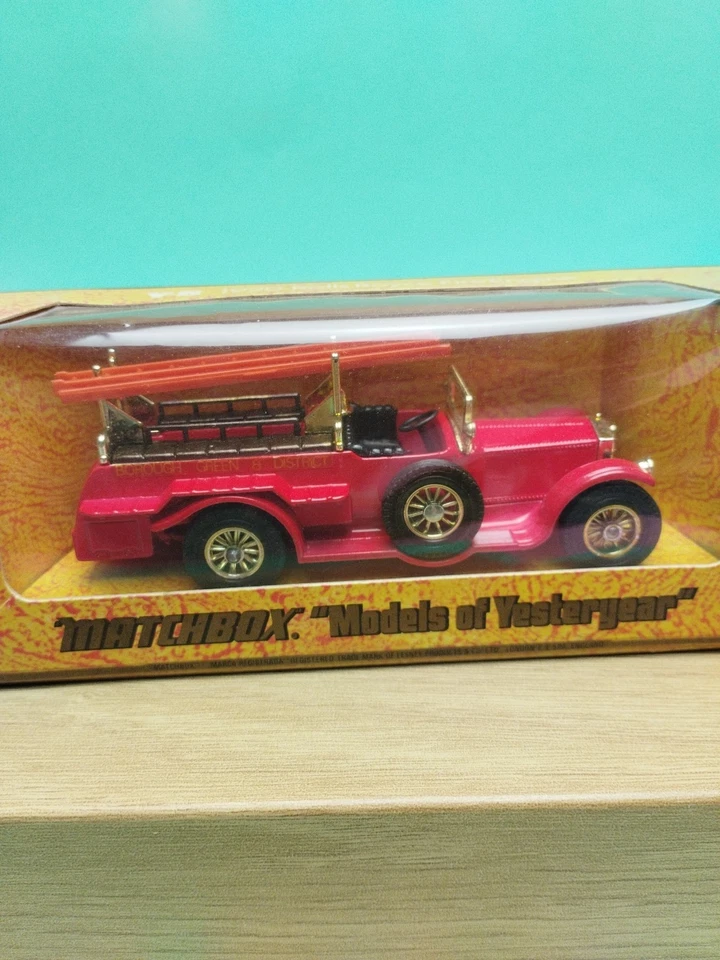 Models of Yesteryear Y-6 Rolls-Royce Fire Engine Vintage Matchbox En Boîte - Photo 3/4