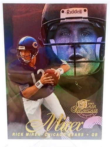 1997 Flair Showcase Rick Mirer #113 card