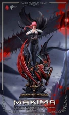 Resin Cast Kit Figure Liang Chen Chainsaw Man Makima 1/6 Scale C Version & Box
