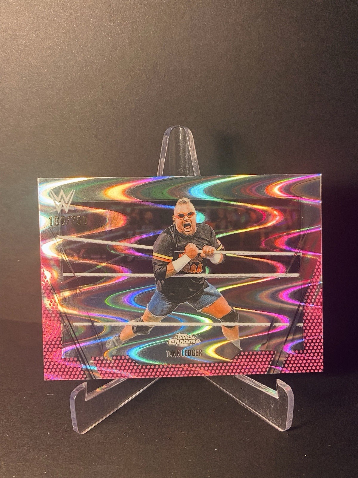 Montez Ford Refractor D-Lo AUTO #’ed Jade Cargill  Jey Uso 2026 Topps Chrome WWE view 12