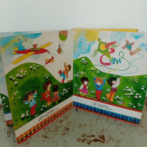 2 Libri Vintage Bambini π Il Vento e Il Sole π Un Cartonato Mondadori (1979) - Foto 7 di 11