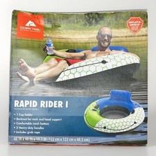 Ozark Trail Rapid Rider I Inflatable Swimming Float 48x48x18in 14177E