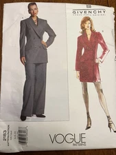 Alexander McQueen for Givenchy - UNCUT - Vogue 2183 Size 6,8,10