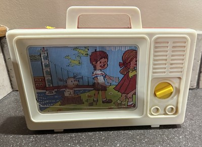 Vintage 1985 MyKids Wind Up Animated TV Music London Bridges Falling Down WORKS