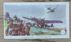1944 Crispies Vita Brits Card WW2 Modern War Weapons #31 Bombay Troop Transport