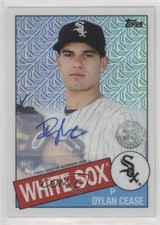2020 Topps Silver Pack 1985 Chrome Baseball /299 Dylan Cease #85C-10 Auto 06gy