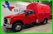 2017 Ford F-350 4x4 V8 Enclosed Service Body High Roof Service Bed