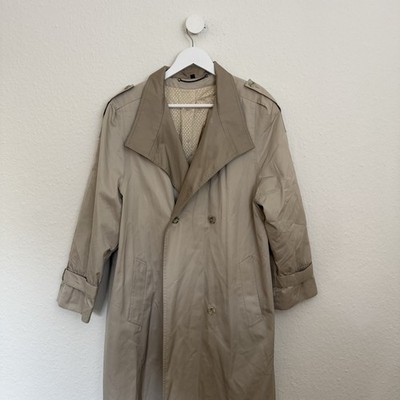 Hanke Damen Mantel Beige Kurz Klassisch Frühling Herbst Gr. XL/19
