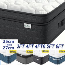 Image of Luxury Orthopaedic 4000 Pocket Sprung Mattress 3FT 4FT 4FT6 Double 5FT King Size