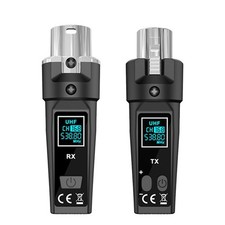 UHF Microphone Converter Adapter XLR Transmitter and Receiver for Dynamic8006