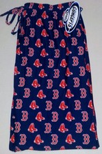 BOSTON RED SOX MENS SLEEP LOUNGE PAJAMA PANT L XL 2X POLY BLEND POCKETS NWT