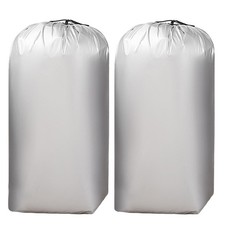 2 Pack Laundry Bag，Drawstring Bag,Storage Bag for Clothes,Plush Toys, Blanket...