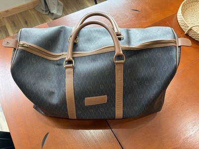 ディオール☆Honeycomb mini Boston Christian Dior Vintage Honeycomb Boston Bag Canvas And Leather