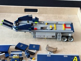 INCOMPLETE LEGO 8635 Mission 6: Agents Mobile Command Center Set Vehicle Parts