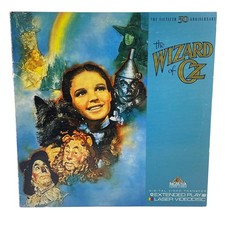 The Wizard of Oz LaserDisc 1989 Fantasy 50th Anniversary Collector MGM/UA